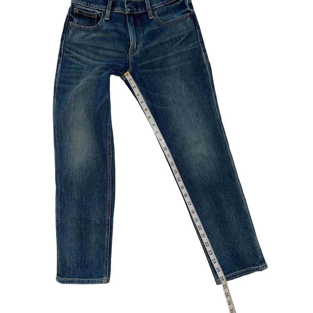 Lucky Brand Womens Sienna Boyfriend Jeans Medium Wash Cropped Size 24 - Picture 6 of 7